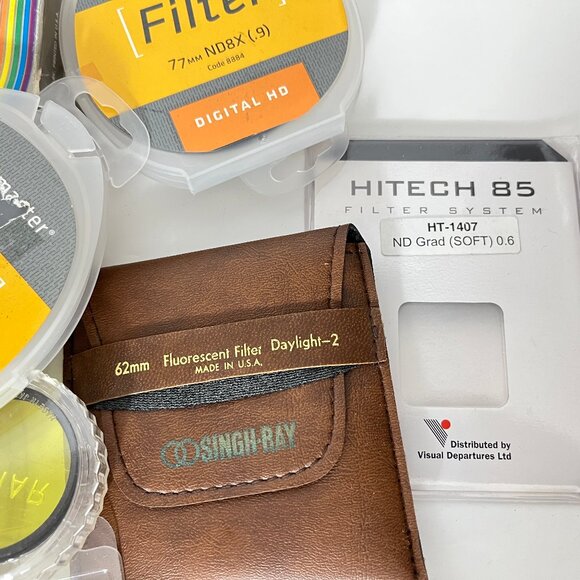 Camera Filter Lot 40 Lens Filters Most Are New. - Picture 9 of 11
